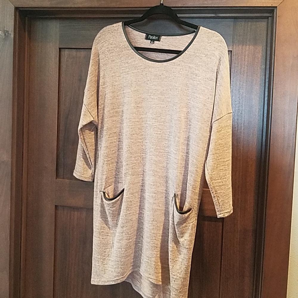 Large purple tunic